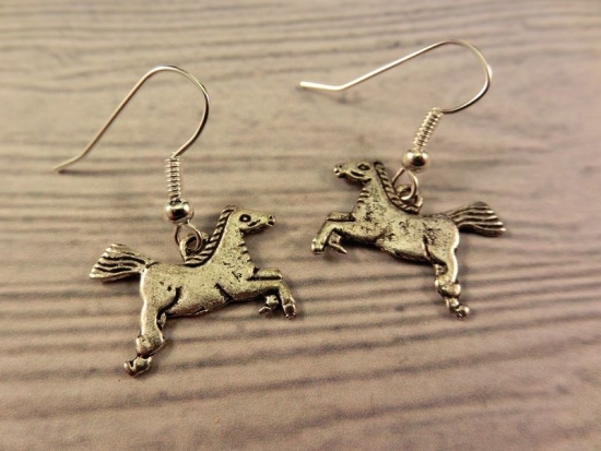 Pferde Ohrringe Vintage Optik Pferd horse